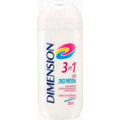 Shampoo Dimension Anticaspa Secos 3 em 1 com 1 unidade