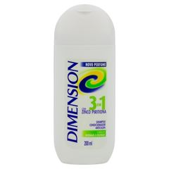 Shampoo Dimension Cabelos Oleosos 3 Em 1 Com 1 Unidade
