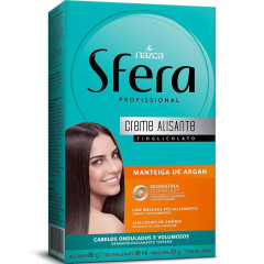 Creme Alisante Sfera Mascara de Argan & Queratina