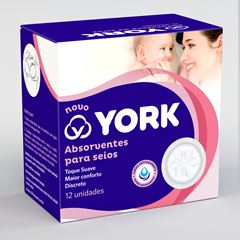 ABSORVENTE YORK PARA SEIOS