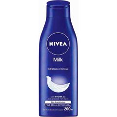 LOCAO HIDRATANTE NIVEA MILK PELE EXTRASSECA