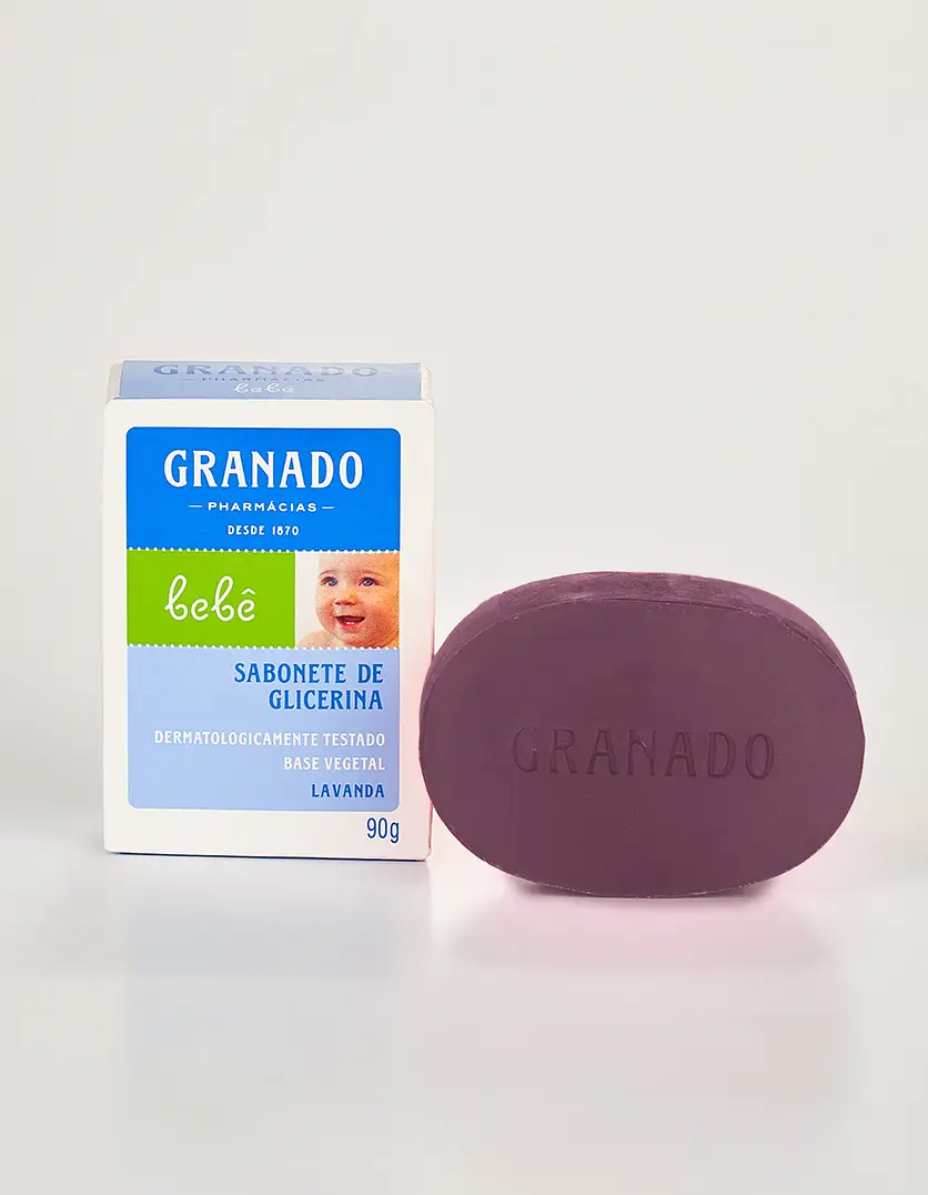 Sabonete Infantil Granado Bebê Lavanda 90g