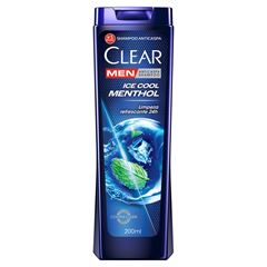 Shampoo Clear Masculino Ice Cool Mentolado 200ml