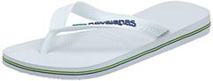 Sandália Havaianas Brasil Logo Branco 37/38