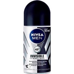 Desodorante Roll-On Nivea Masculino Invisible Black & White
