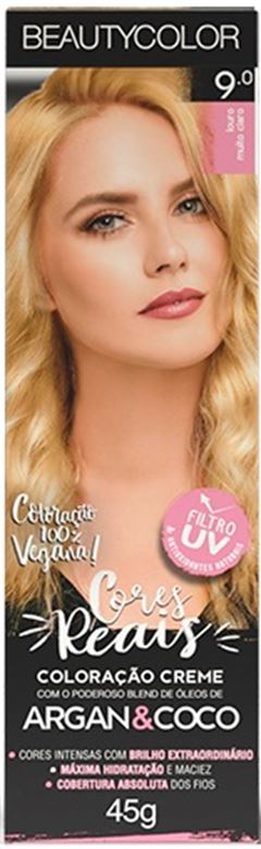Tintura Beauty Color Individual 9.0 Louro Muito Claro