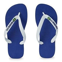 Sandália Havaianas Brasil Logo Azul Naval 41/42