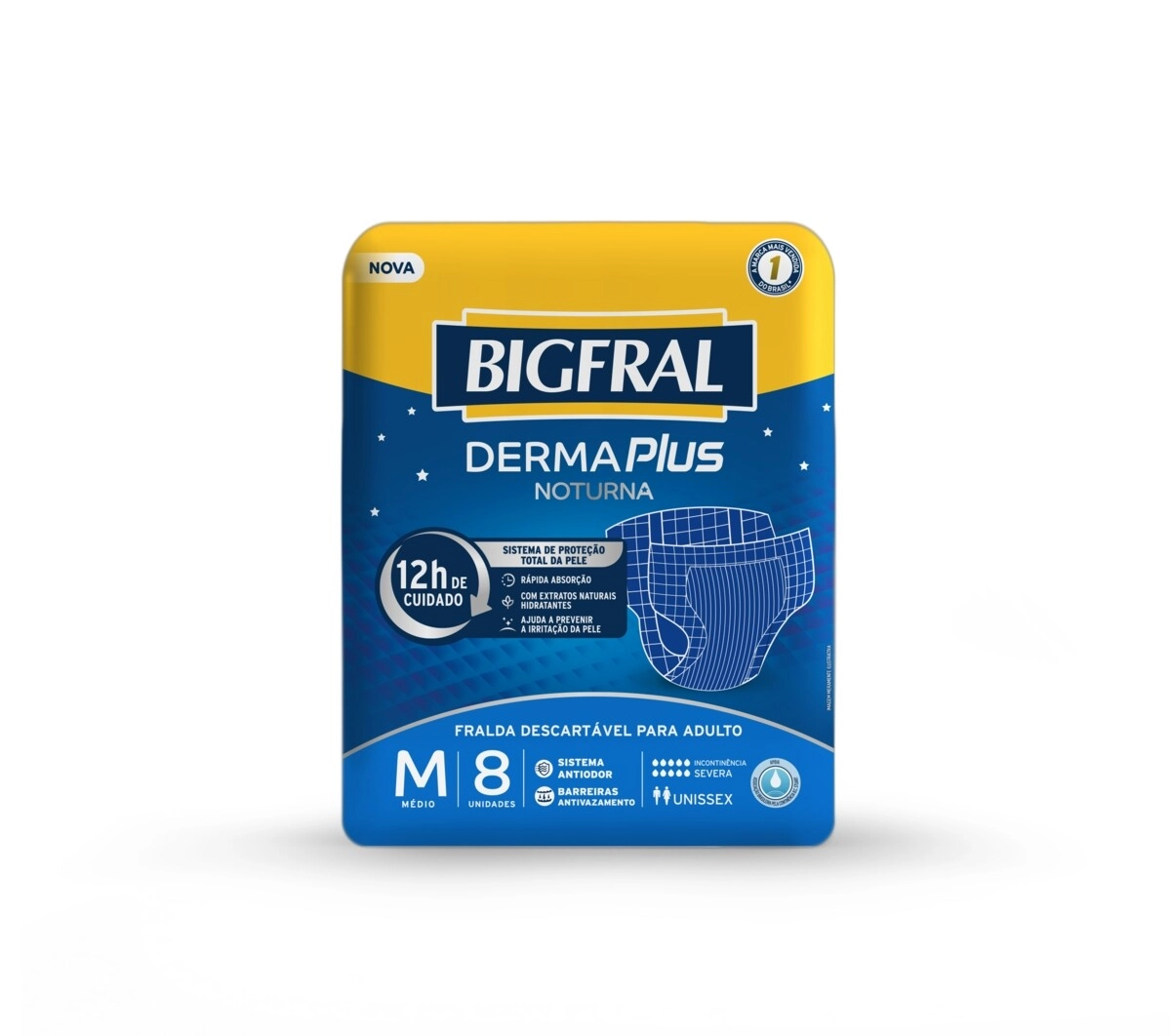 Fralda Descartável Gerber BigFral Noturna M