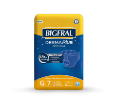 Fralda Descartável Gerber BigFral Derma Plus Noturna G