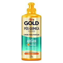 Creme para Pentear Niely Gold Pós-Química com Argan