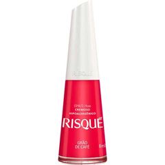 Esmalte Risqué Cremoso Grão de Café - Encartelado