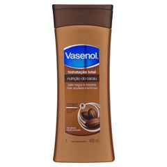 Loção Hidratante Vasenol Hidratação Total Nutrição Cacau
