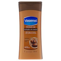Loção Hidratante Vasenol Hidratante Total Nutrição Cacau