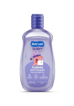 Colônia Perfume Infantil Sono Tranquilo 120ml  Baruel Baby