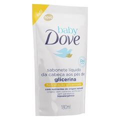 SABONETE LIQUIDO INFANTIL BABY DOVE HIDRATACAO GLICERINADA REFIL