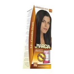 Tintura Creme Cores Nativas Kit 3.0 Castanho Escuro