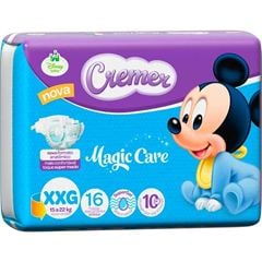 Fralda Descartável Cremer Jumbo EXX 16 Unidades