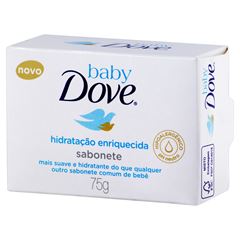 SABONETE INFANTIL BABY DOVE HIDRATACAO ENRIQUECIDA 75G