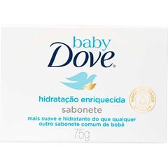 SABONETE INFANTIL BABY DOVE HIDRATACAO ENRIQUECIDA 75G