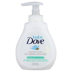 Sabonete Líquido Infantil Baby Dove Carinho e Proteção 200ml
