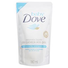 SABONETE LIQUIDO INFANTIL BABY DOVE HIDRATACAO ENRIQUECIDA REFIL