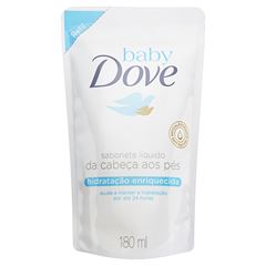 Sabonete Líquido Infantil Baby Dove Hidratação Enriquecida Refil