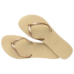 Sandália Havaianas Flat Lisa Areia 39/40