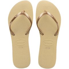 Sandália Havaianas Flat Lisa Areia 39/40