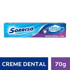 CREME DENTAL SORRISO TRIPLA LIMPEZA COMPLETA