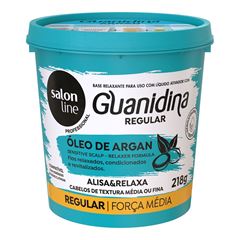 GUANIDINA OLEO DE ARGAN ALISA E RELAXA SALON LINE 218GR