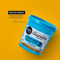 GUANIDINA OLEO DE ARGAN ALISA E RELAXA SALON LINE 218GR