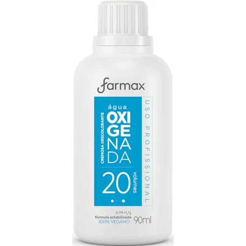 Água Oxigenada Farmax Descolorante Cremosa 20 Volumes