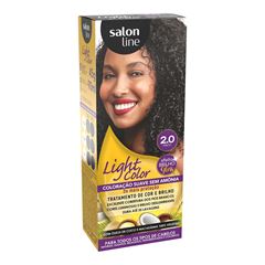 COLORACAO SUAVE LIGHT COLOR 2.0 PRETO SALON LINE