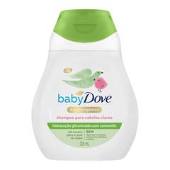 Shampoo Infantil Baby Dove Cabelos Claros Hidratação Enriquecida 200ml