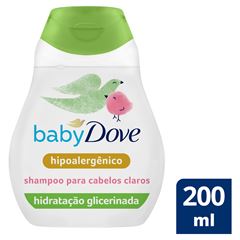 Shampoo Infantil Baby Dove Cabelos Claros Hidratação Enriquecida 200ml