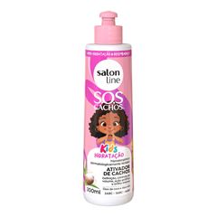 ATIVADOR DE CACHOS SOS CACHOS KIDS HIDRATACAO SALON LINE 300ML