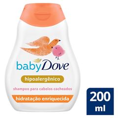 Shampoo Infantil Baby Dove Cabelos Cacheados 200 ML