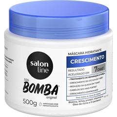 MASCARA DE HIDRATACAO SOS BOMBA ORIGINAL SALON LINE 500G