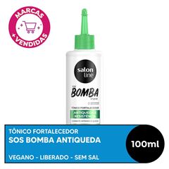 TONICO FORTALECEDOR SOS BOMBA ANTIQUEDA SALON LINE 100ML