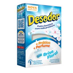 PEDRA SANITARIA DESODOR BRISA FLORAL COM REDE