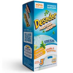 PASTILHA ADESIVA DESODOR FRESH