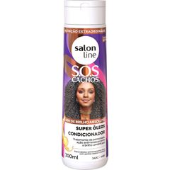 CONDICIONADOR SOS CACHOS SUPER OLEOS SALON LINE 300ML