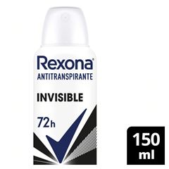 Desodorante Aerosol Rexona Feminino Invisible 150ml