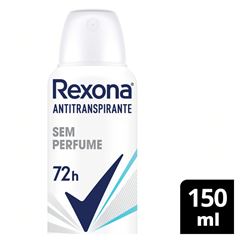 Desodorante Aerosol Rexona Feminino Sem Perfume 150ml
