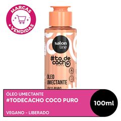 OLEO DE UMECTACAO TODECACHO UHULLL COCO PURISSIMO SALON LINE 100ML