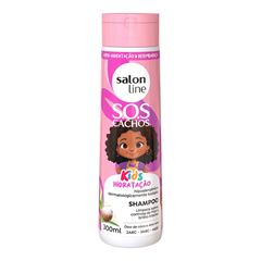 SHAMPOO SOS CACHOS KIDS HIDRATACAO SALON LINE 300ML