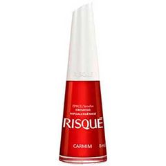 Esmalte Risqué Cremoso Carmim - Solto