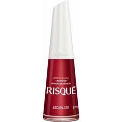 Esmalte Risqué Cremoso Escarlate - Solto
