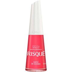 Esmalte Risqué Metálico Suflê de Goiaba Solto