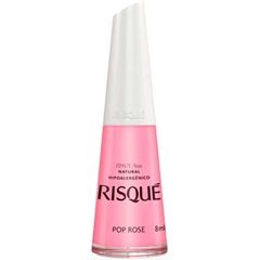 Esmalte Risqué Natural Gloss Pop Rose - Solto